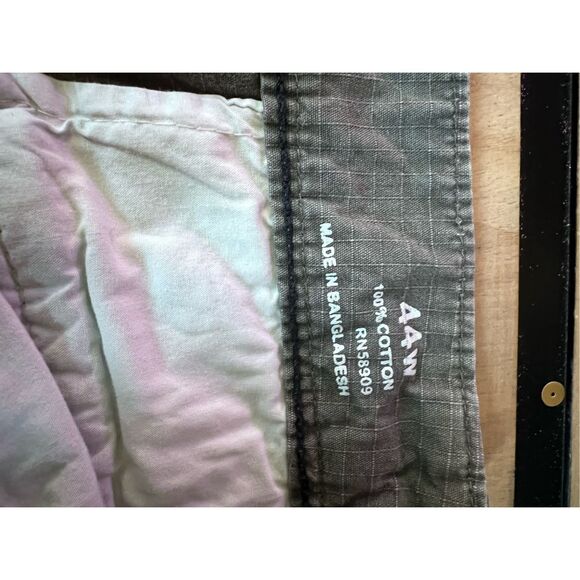 Roundtree & Yorke Men's Classic Fit 9" Inseam Stretch Cargo Shorts Khaki 44 - Picture 8 of 8